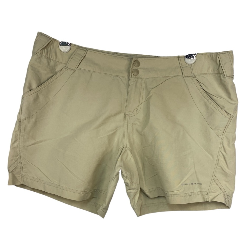 Columbia PFG Omni-Shade Beige Shorts Women’s Large